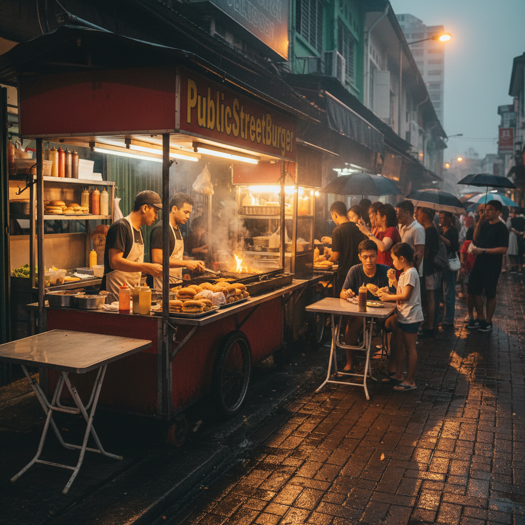 PublicStreetBurger - Juicy & Sedap