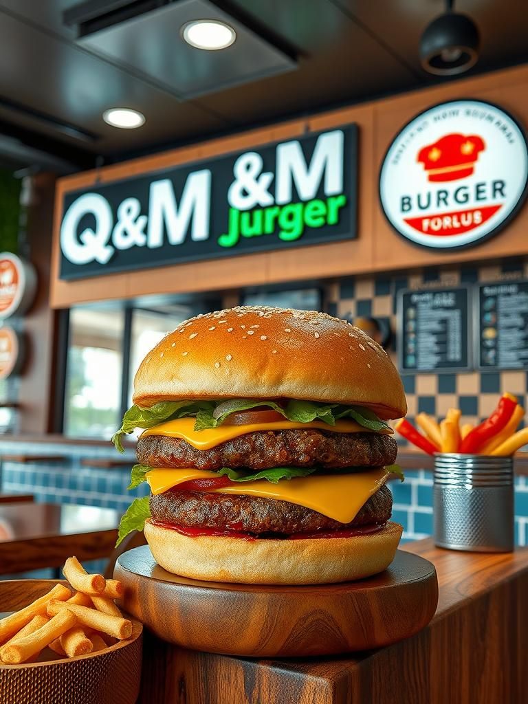 Q&M Juicy Burger
