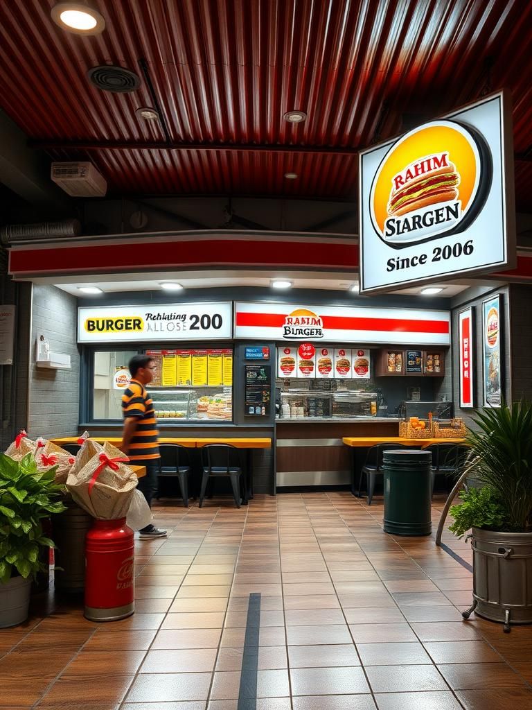 Rahim Burger Station 1 Since 2006
