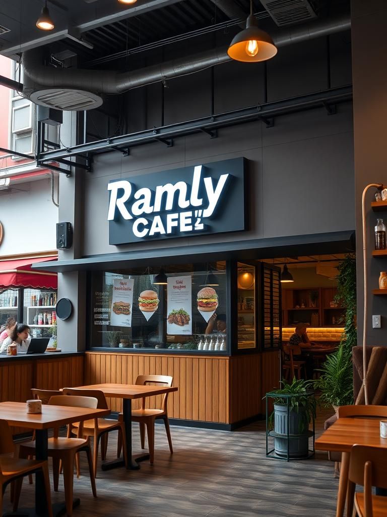Ramly Cafe BP Walk 1 Ramly Cafe BP Walk