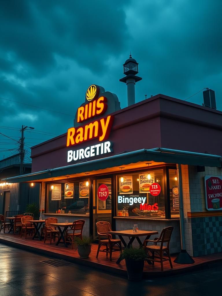 Ramzy Burger Masjid Tinggi 1 Ramzy Burger Masjid Tinggi