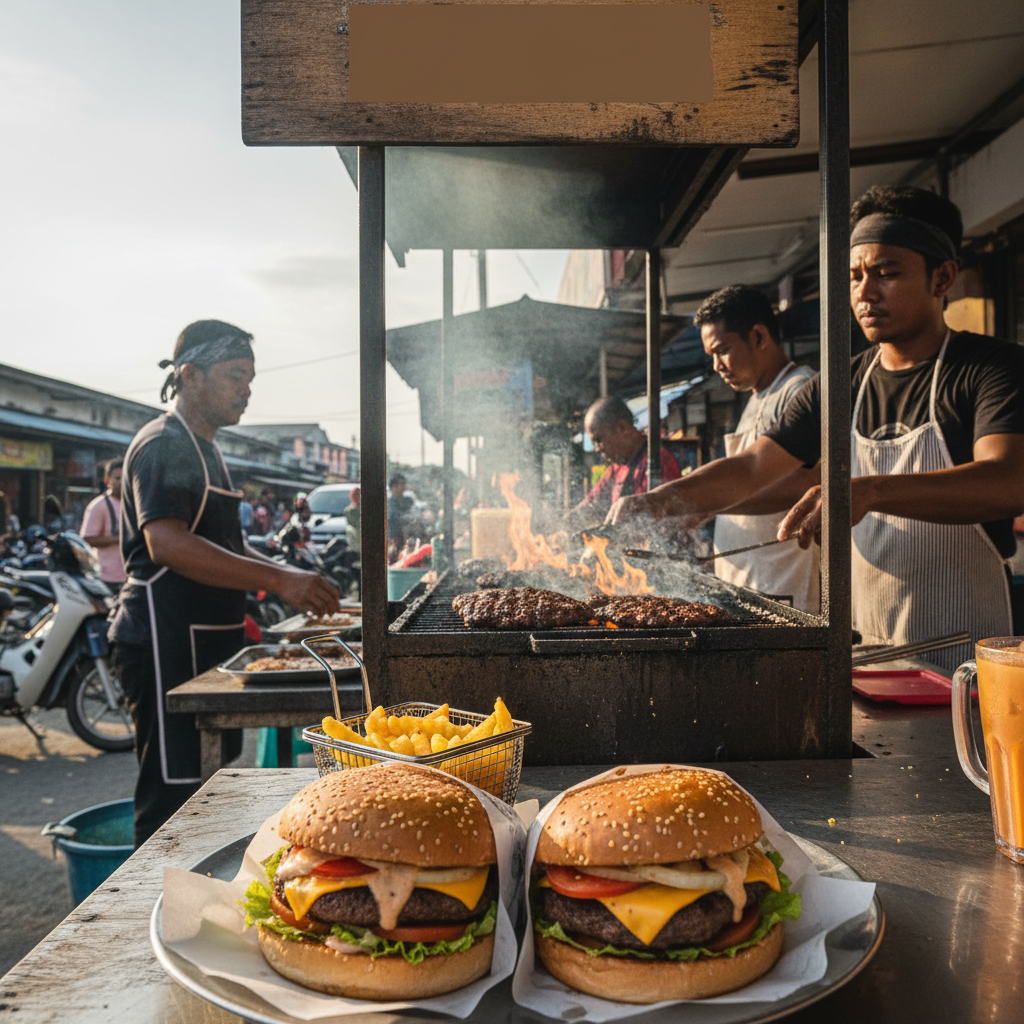 Rasa Burger Terbaik di Tawau