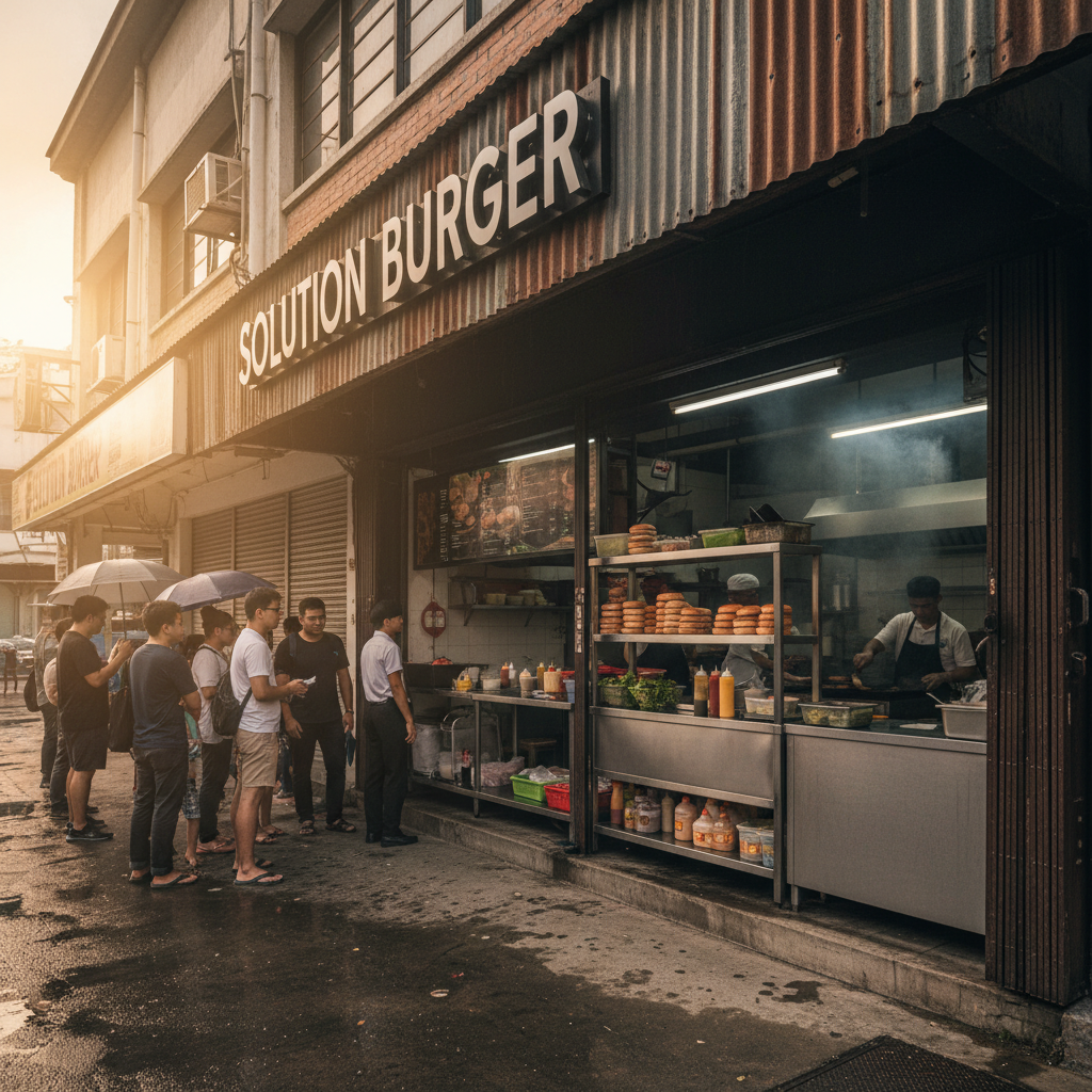 Solution Burger 1 Resepi Burger Homemade Istimewa