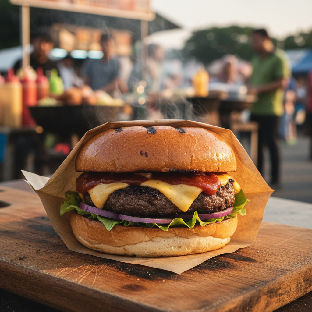 Burger Kukus Bakar 1 Resepi Burger Kukus Bakar Sedap