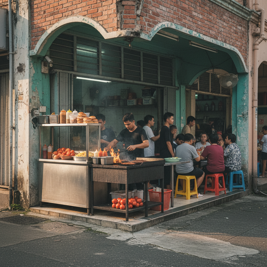 Resepi Deeb Burger Homemade Sedap