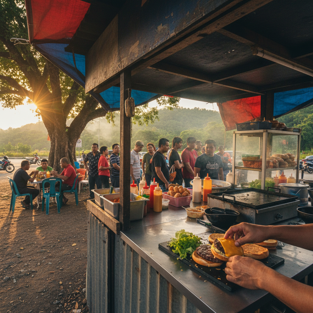 RnR Burger Bukit Besar - Hidangan Sedap