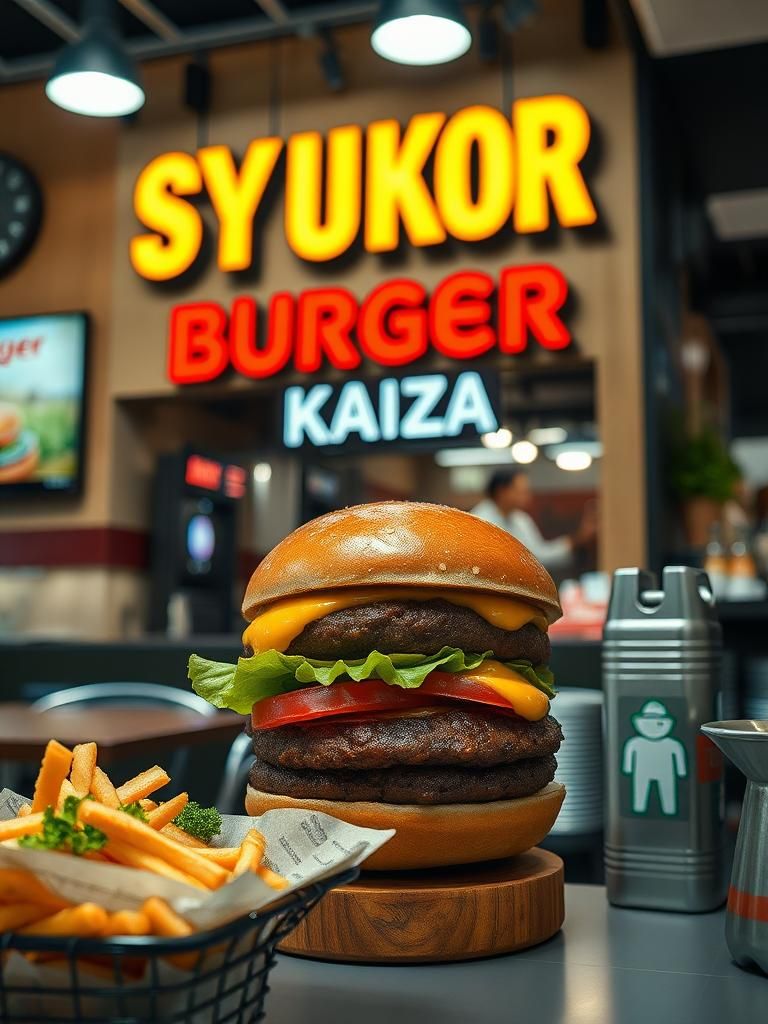 SYUKOR BURGER KAIZA 1 SYUKOR BURGER KAIZA