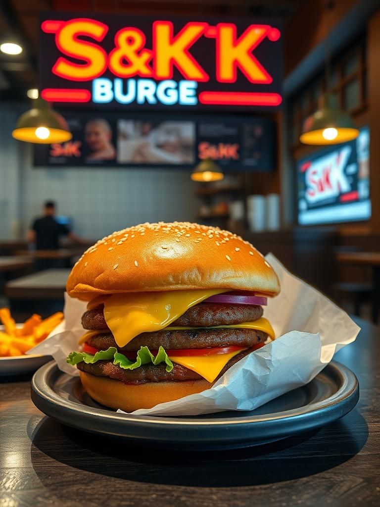 S&K Burger 1 S&K Burger