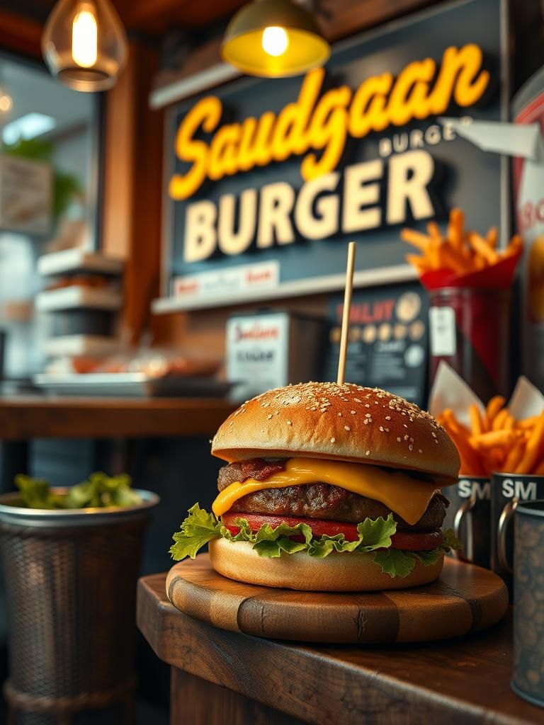 Saudagar Burger