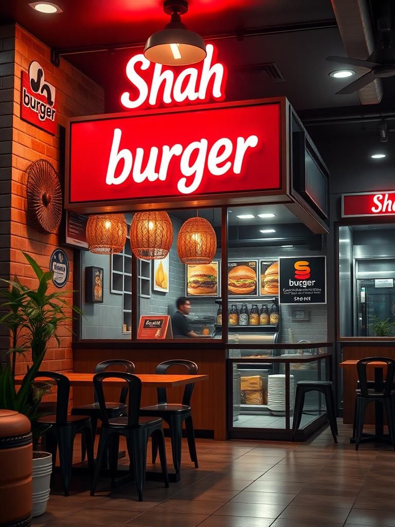 Shah burger 1 Shah burger