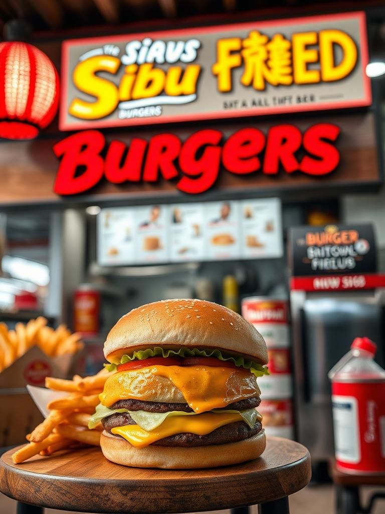 Sibu Fried Burgers