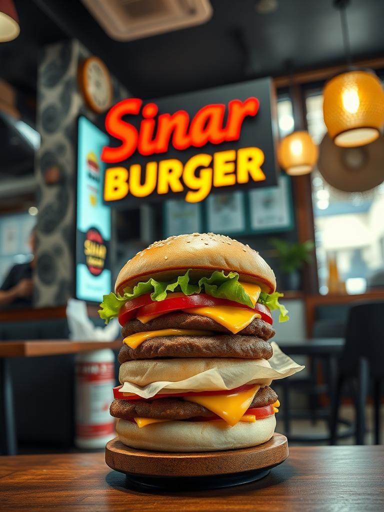 Sinar Burger 1 Sinar Burger