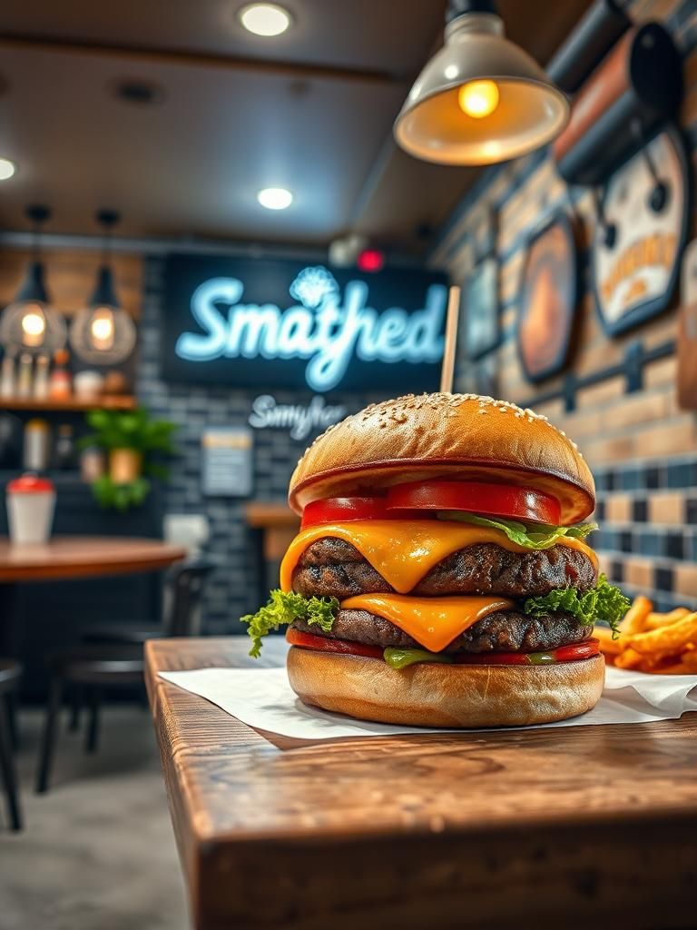 Smashed Burger 1 Smashed Burger