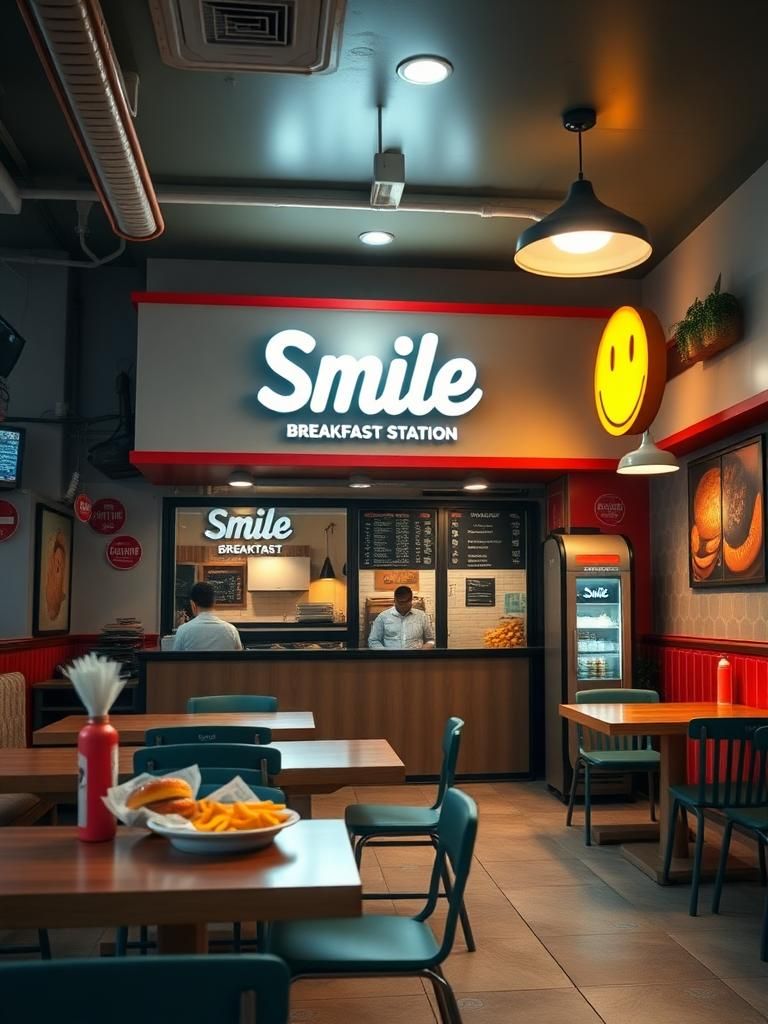 Smile Breakfast Station 1 Smile Breakfast Station