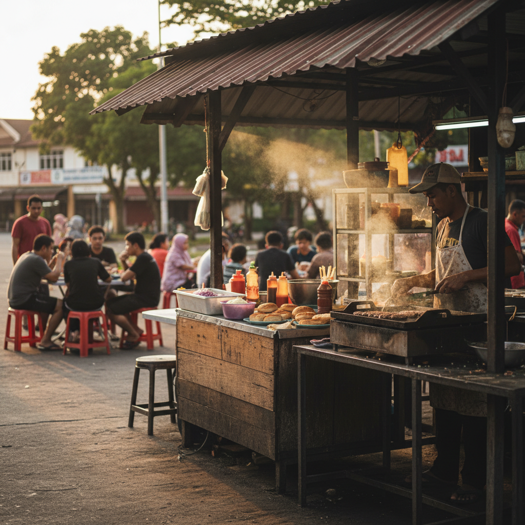 BURGERMOK STATION MUAR 1 Stesen Burgermok Muar | Burger Terbaik