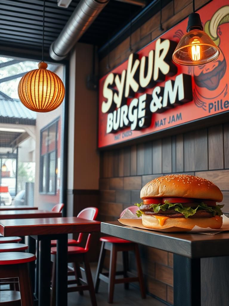 Syukur Burger Mat Jam 1 Syukur Burger Mat Jam