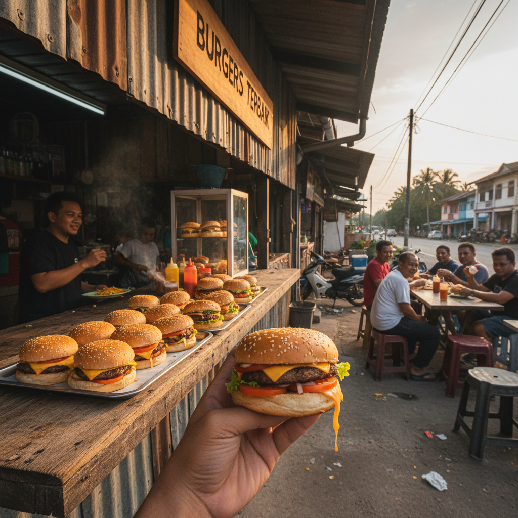 Terbaik Burger Ipoh | Juiciest & Lazat
