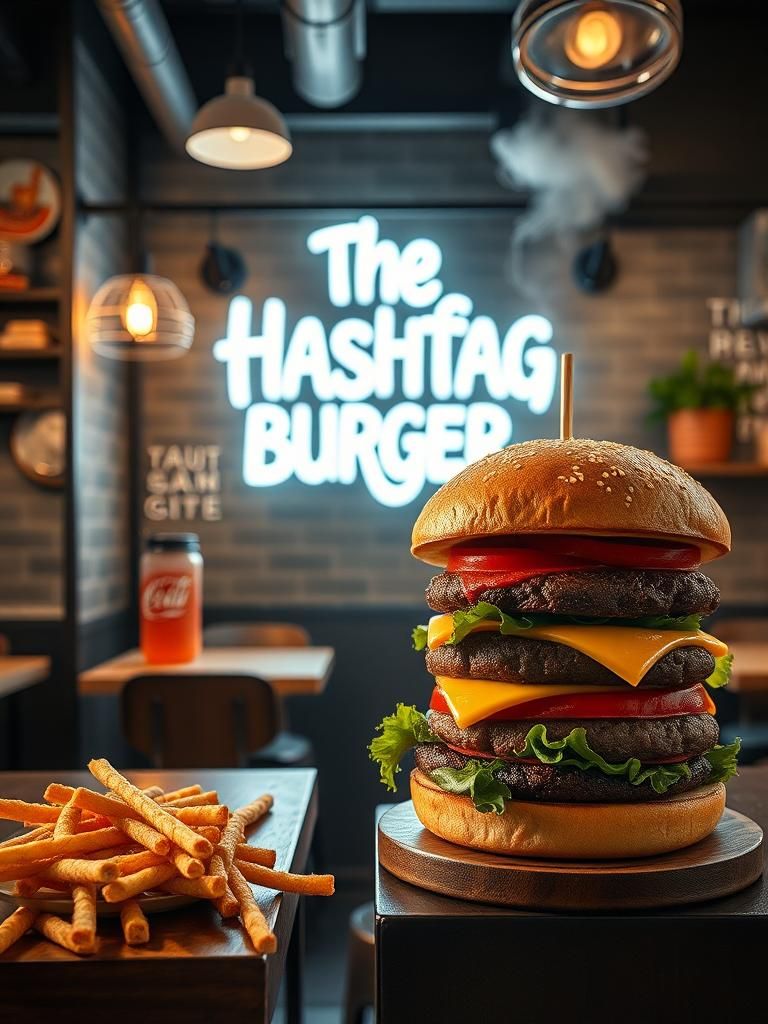 The Hashtag Burger
