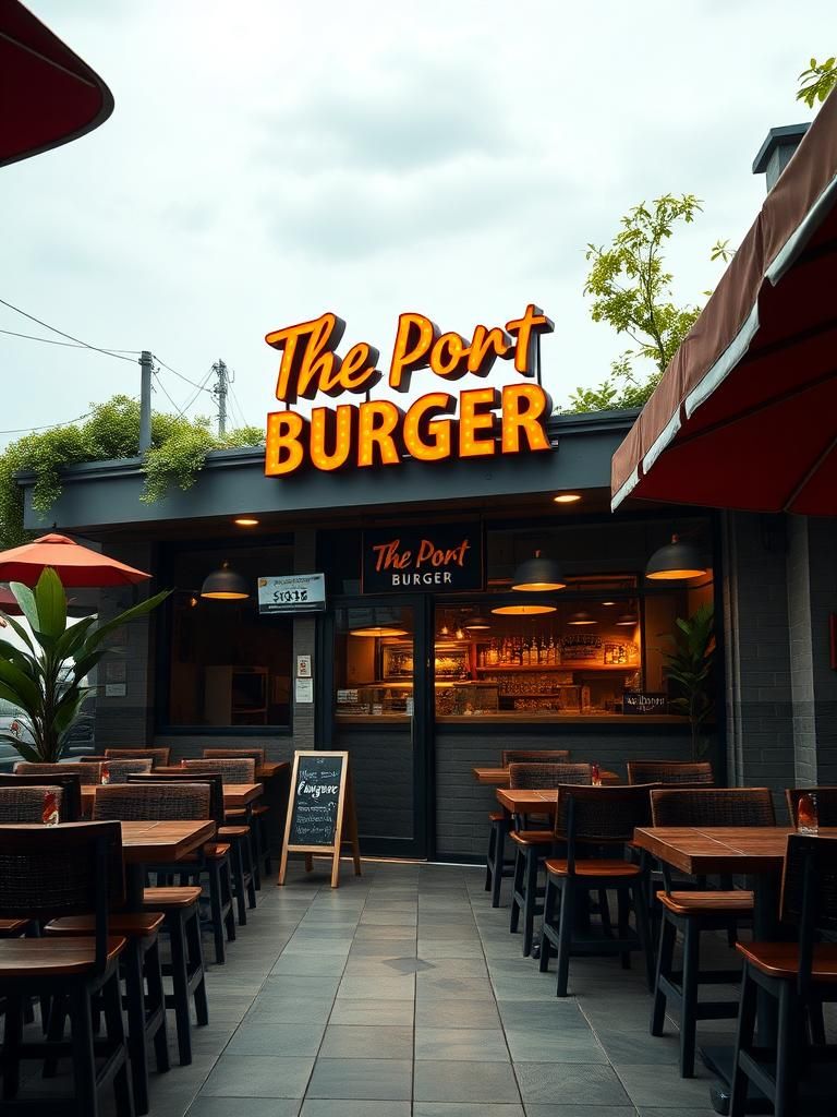 The Port Burger 1 The Port Burger