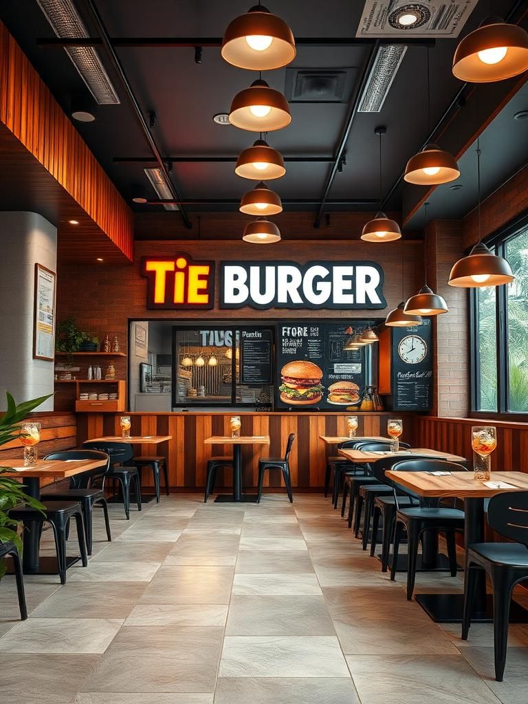 Tie Burger 1 Tie Burger