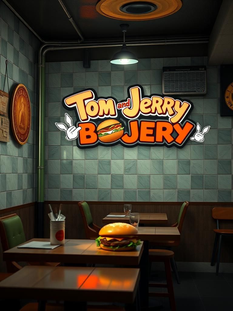 Tom and Jerry Burger's 1 Tom and Jerry Burger’s