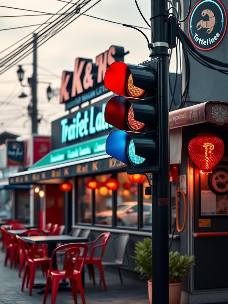 Traffic Light Ks Seafood Restoran Makanan Laut 1 Traffic Light Ks Seafood Restoran Makanan Laut