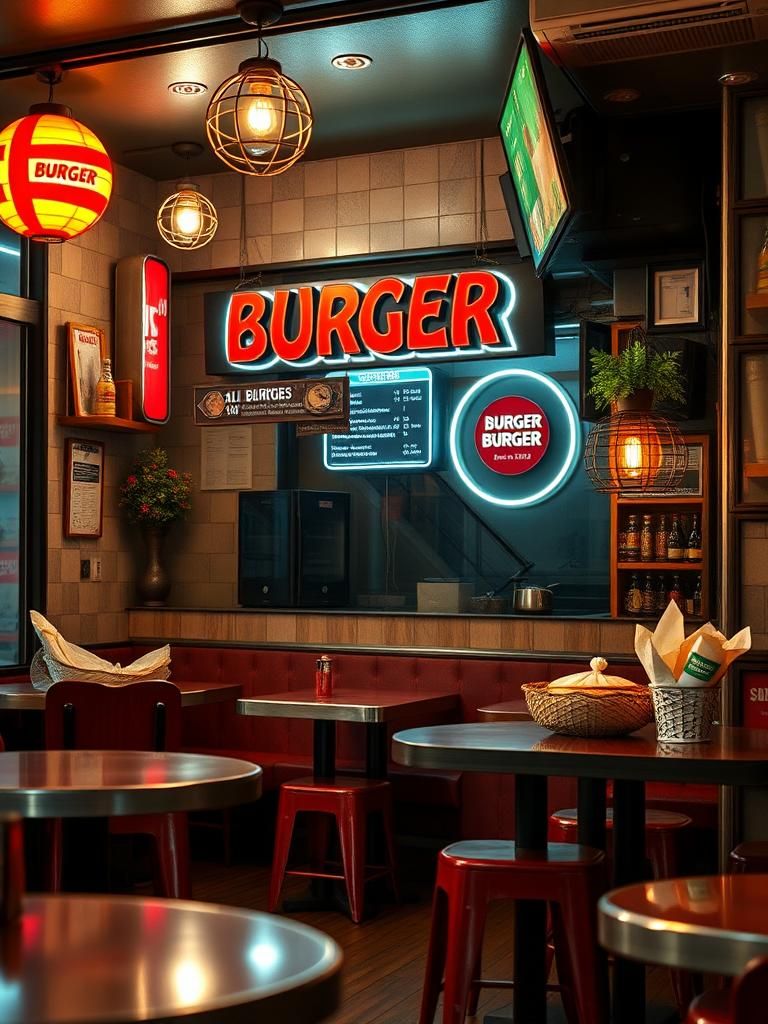 Vs, burger