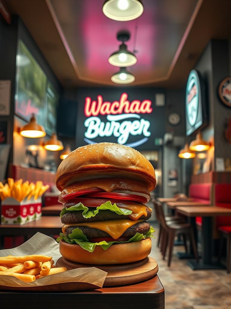 Wachaa Burger Parit Raja