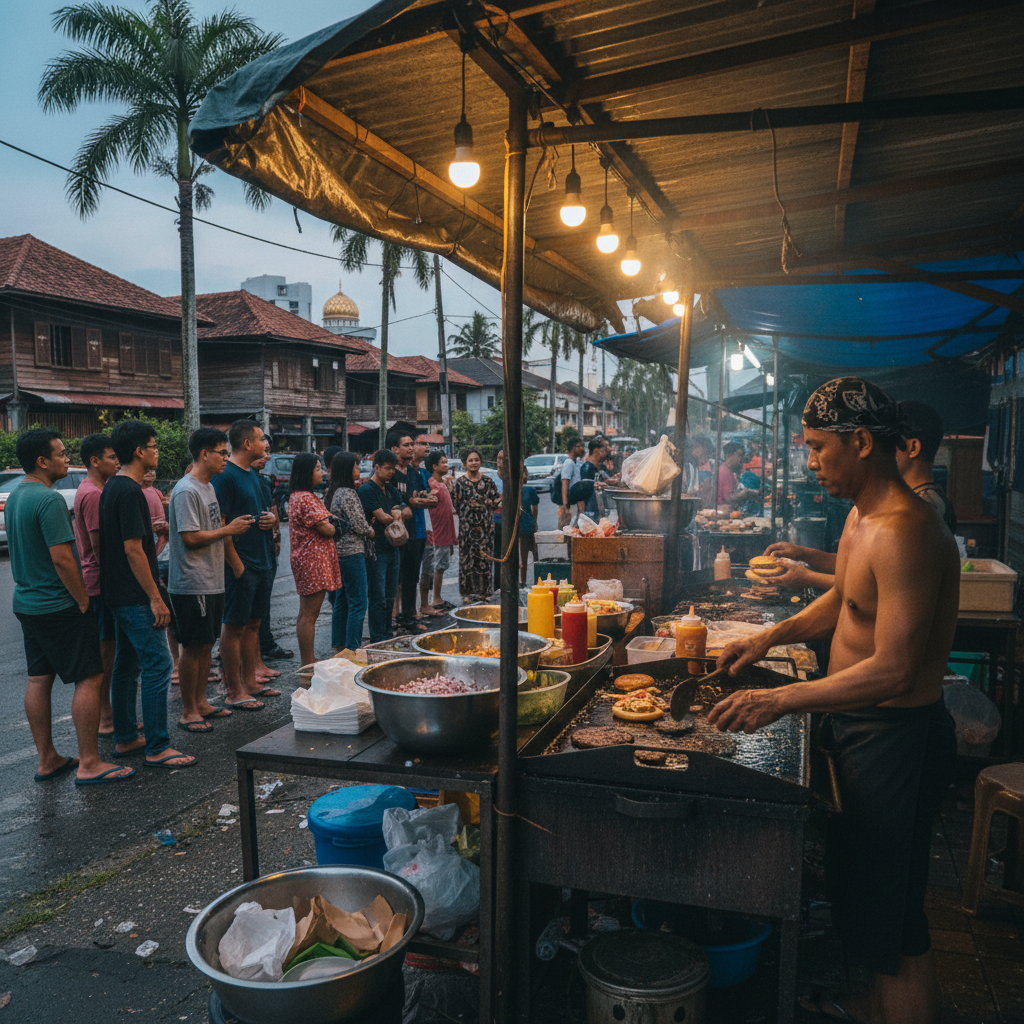 wan burger kuala terengganu 1 Wan Burger Kuala Terengganu | Juicy & Lazat