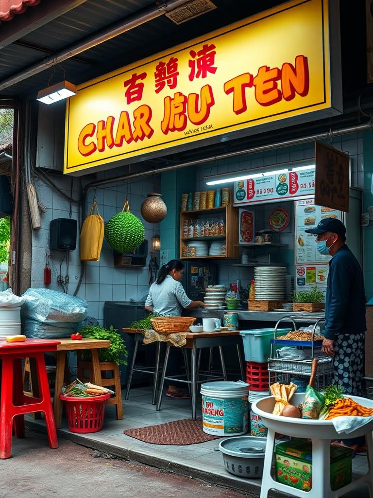 Warong D’Bukit ( Char Kuey Teow )