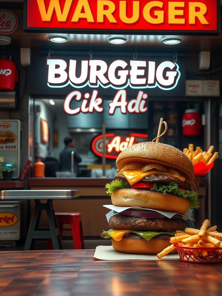 Warung Burger Cik Adi