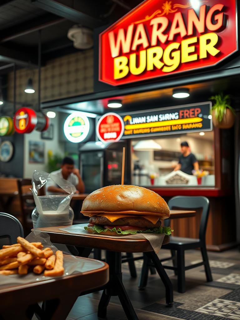 Warung Burger Simpang 1 Warung Burger Simpang