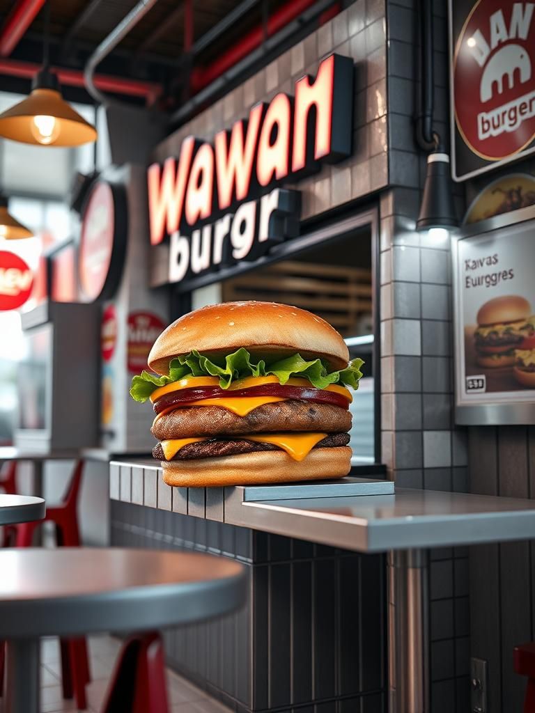 Wawan burger 1 Wawan burger