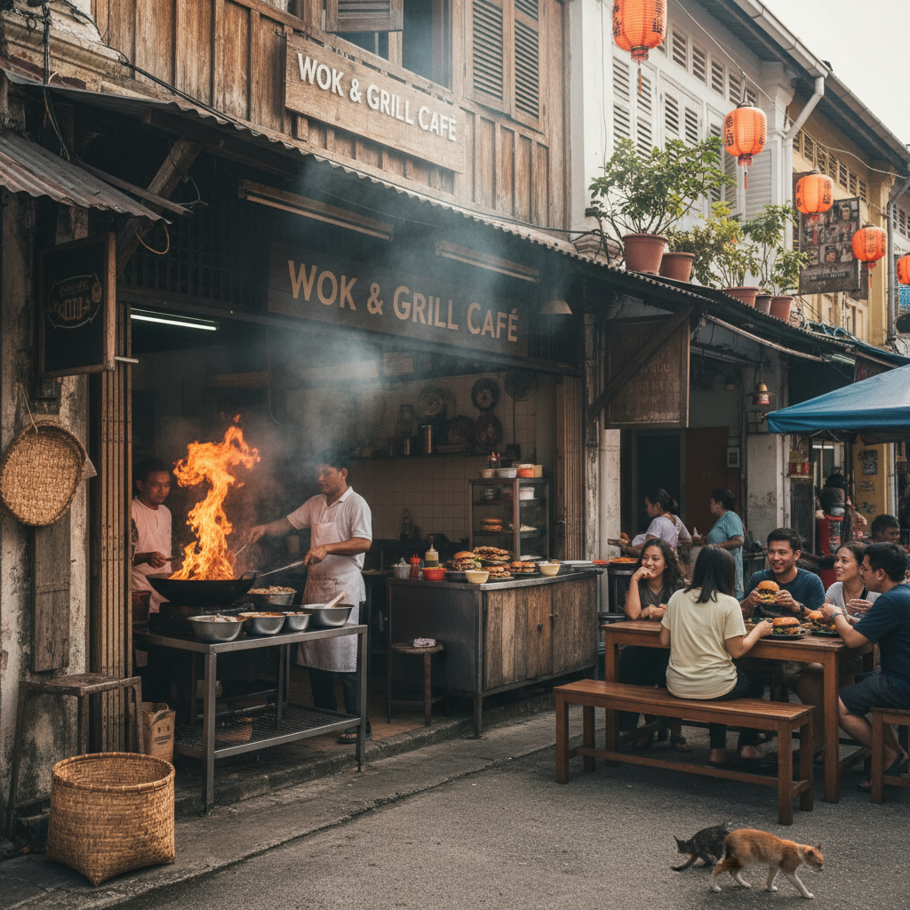 Wok & Grill Cafe 1 Wok & Grill Cafe - Selera Unik Terbaik