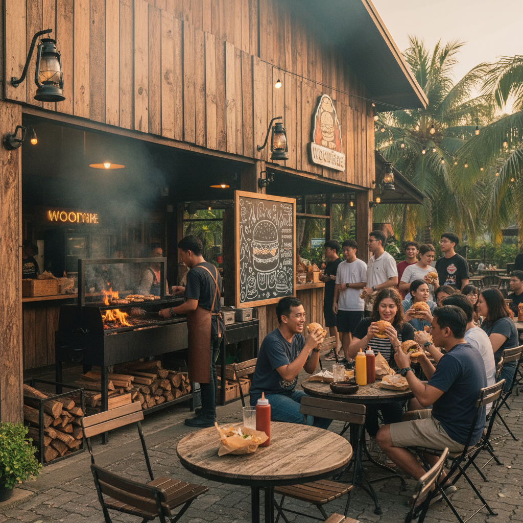 Woodfire Batu Pahat 1 Woodfire Batu Pahat | Makanan Bakar Unik