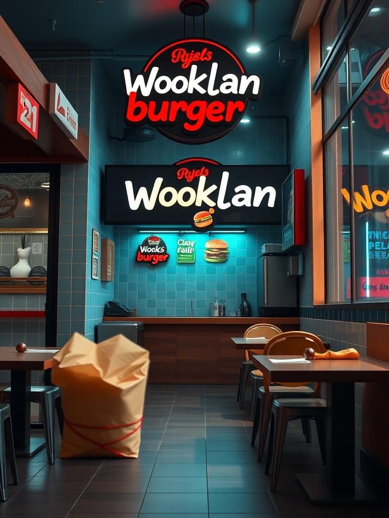 Wooklan burger 1 Wooklan burger