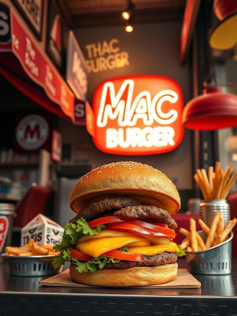 X Mac The Street Burger
