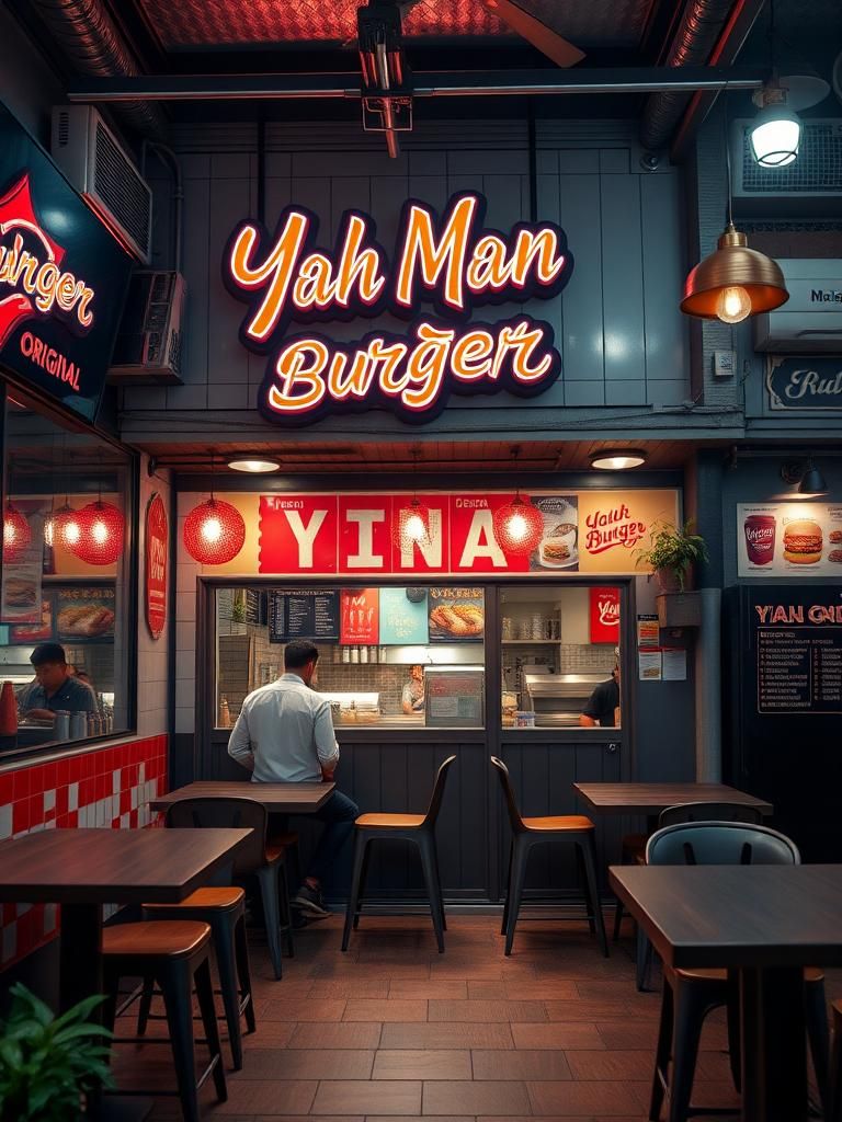 Yah Man Burger Original 1 Yah Man Burger Original