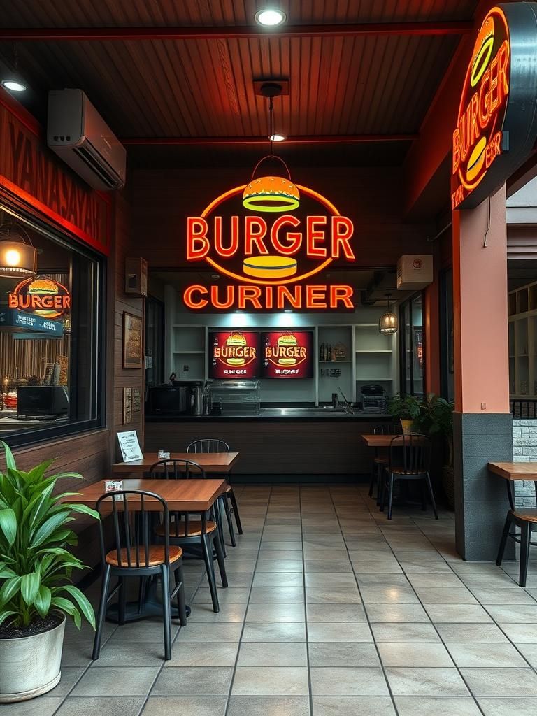 Yanasyah Burger Corner kampung Senggang 1 Yanasyah Burger Corner kampung Senggang