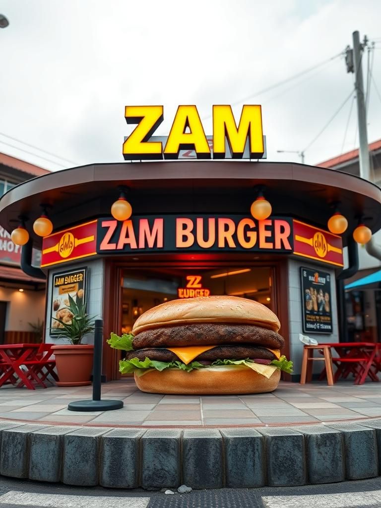 ZAM BURGER TAMAN PUCHONG INTAN 1 ZAM BURGER TAMAN PUCHONG INTAN