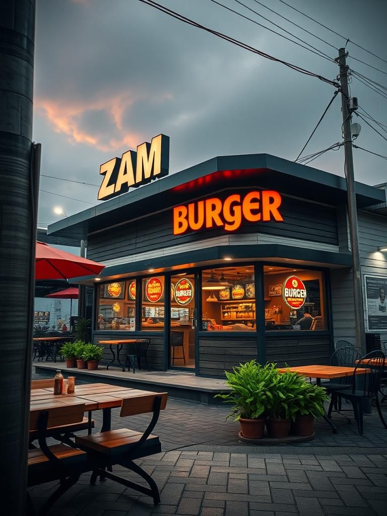 Zam Burger Taman Desa Murni 1 Zam Burger Taman Desa Murni