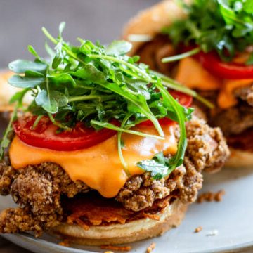 andy homemade pork burger