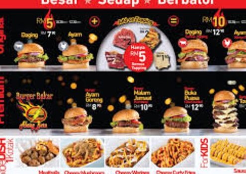 burger bakar abang burn alor gajah