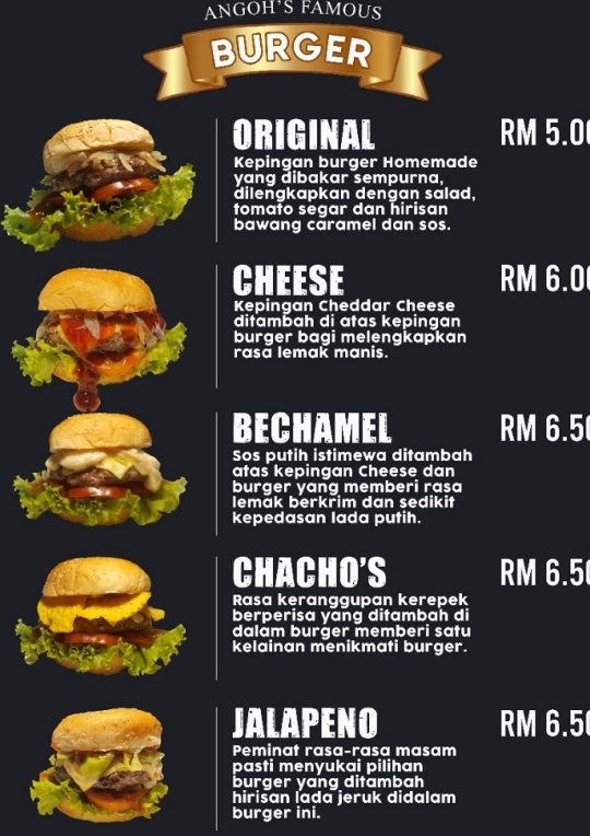 Burger Bakar Angoh 1 burger bakar angoh