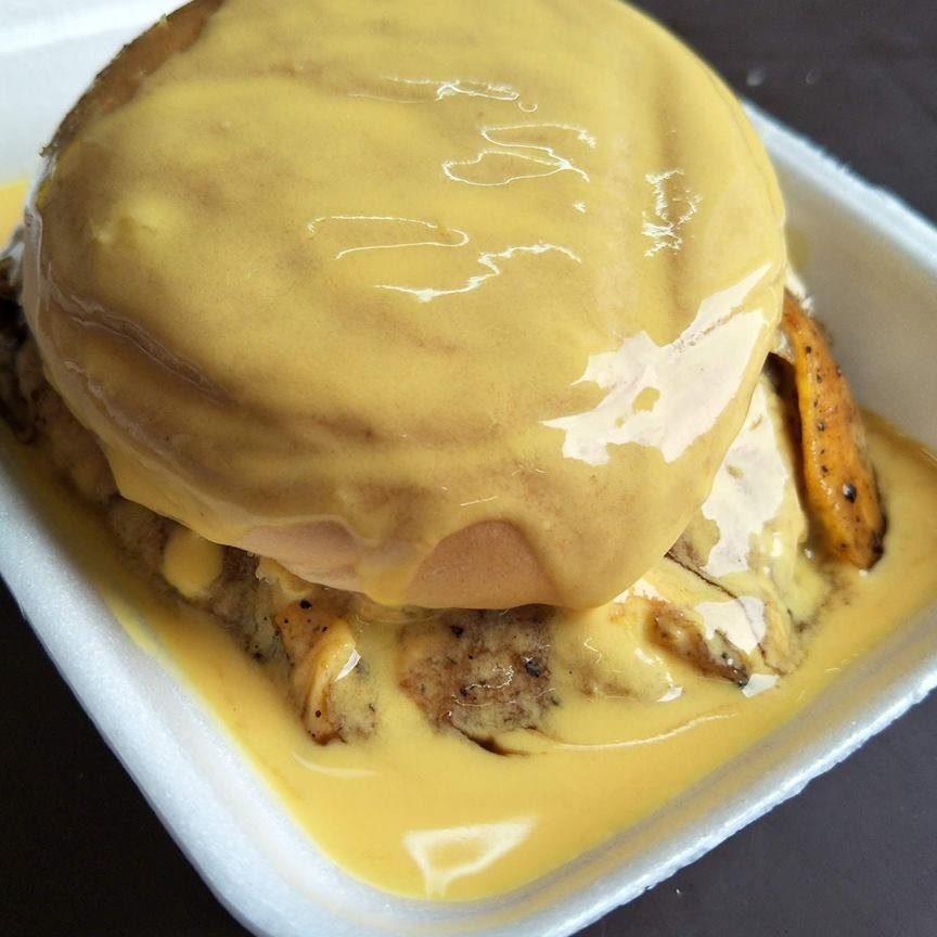 burger banjir aulong lama