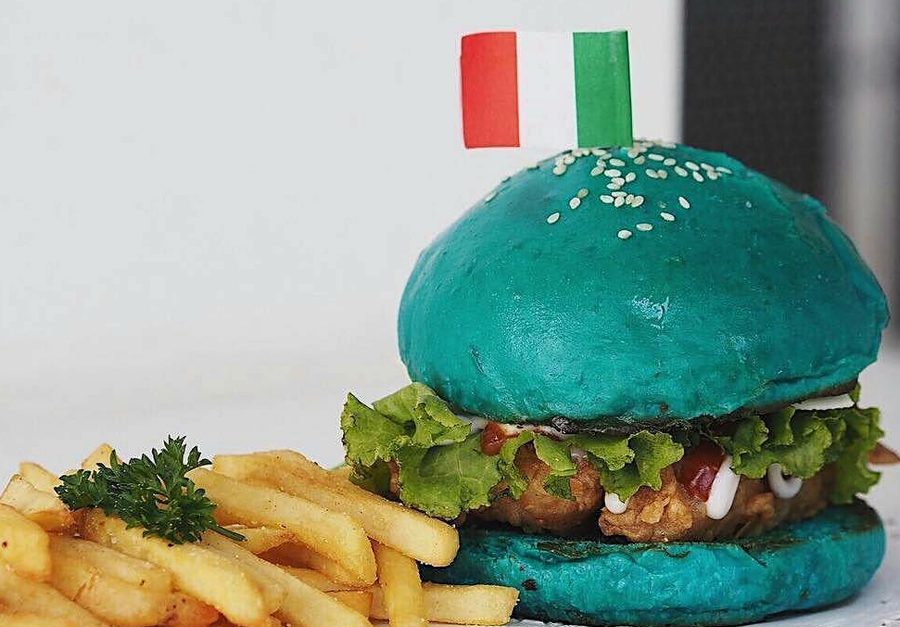 Burger Biru 1 burger biru