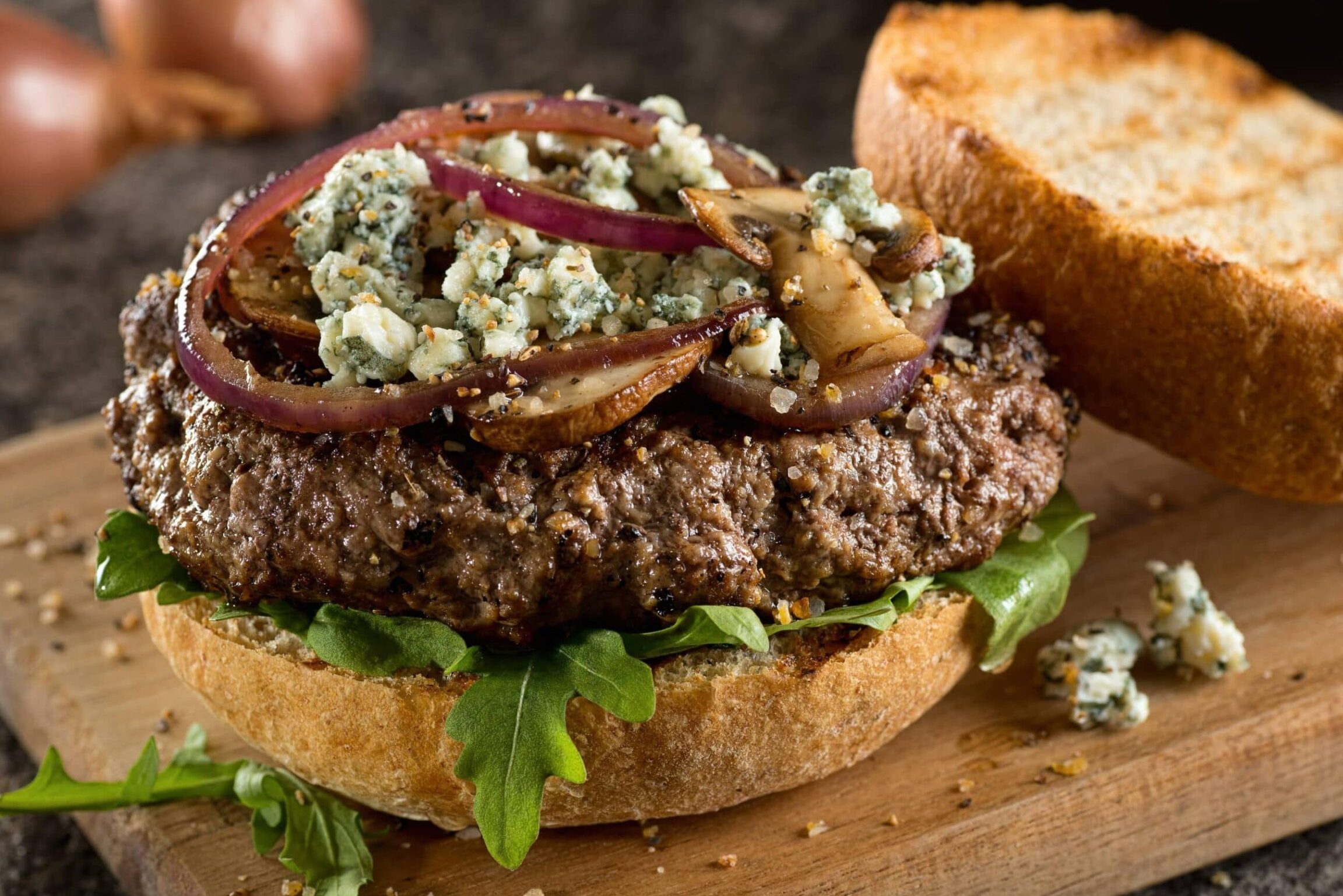 burger black paper