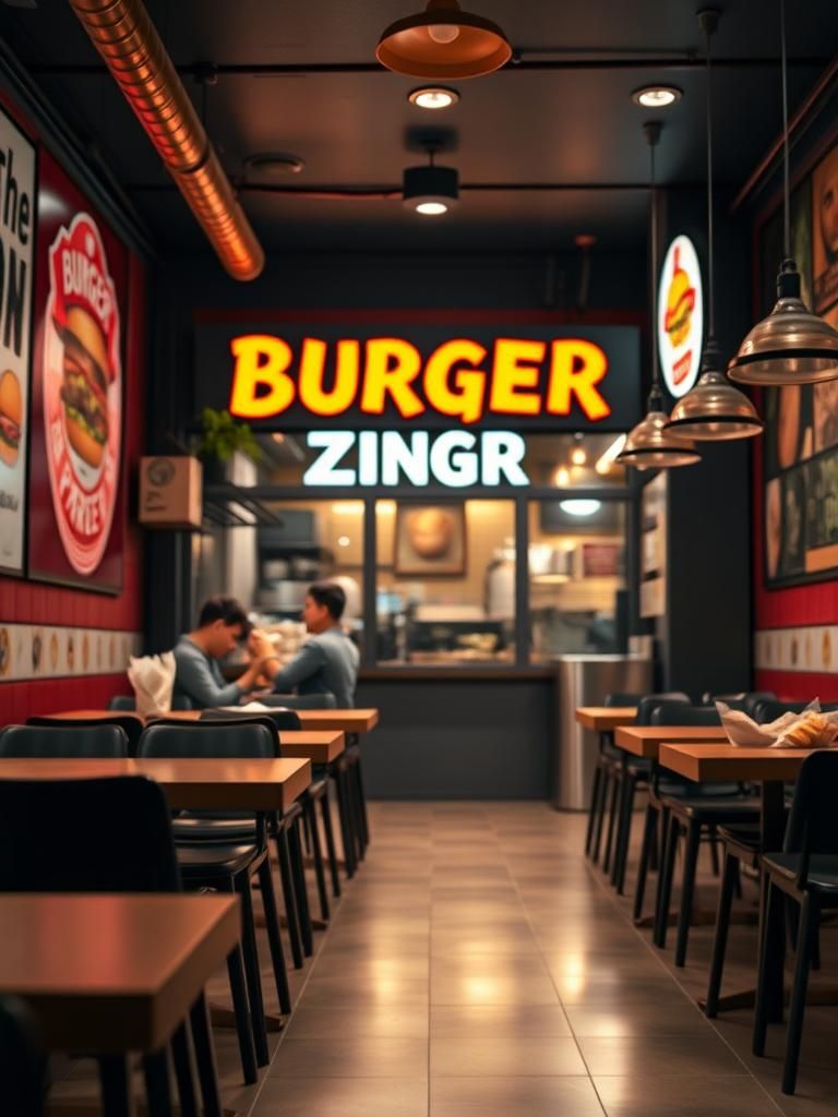 burger boss zinger 1 burger boss zinger