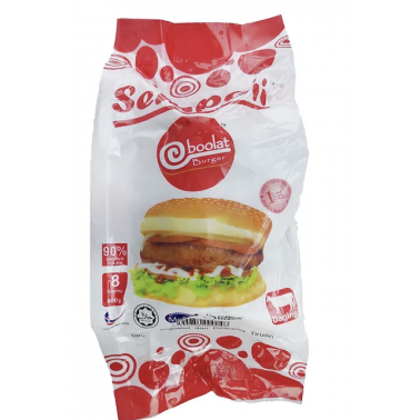 Burger Bulat Sempoi 1 burger bulat sempoi