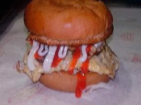 burger citarasa norsalim meracik hawau